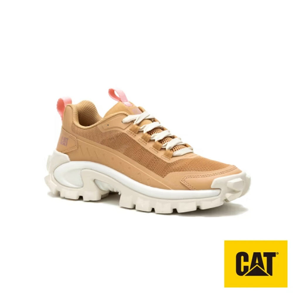 CAT INTRUDER LITE MESH 街頭老爺復古輕量休閒鞋 女鞋－奶茶色
