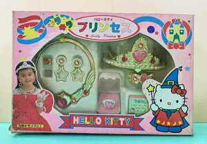 【震撼精品百貨】Hello Kitty 凱蒂貓-三麗鷗 kitty 飾品皇冠玩具組#51245 震撼日式精品百貨
