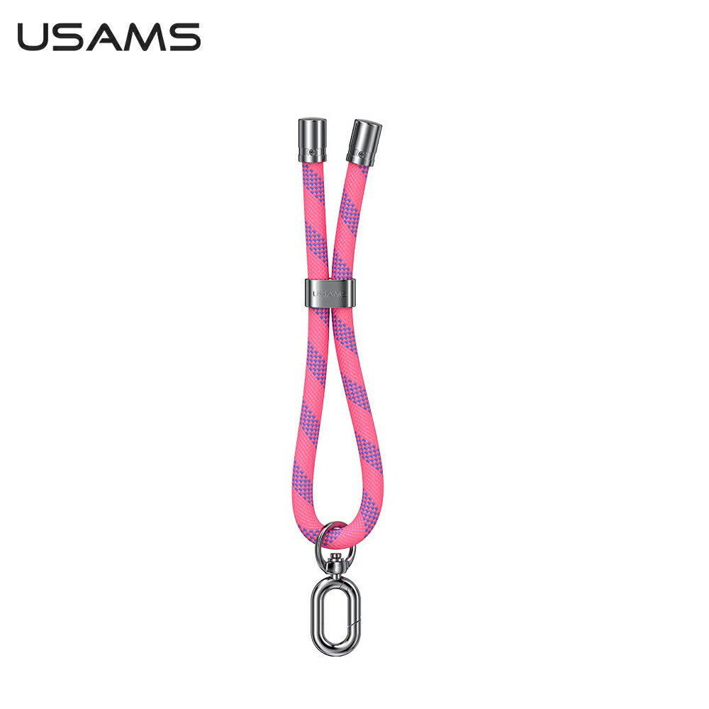 【USAMS】34CM 手腕手機掛繩 粉色【三井3C】