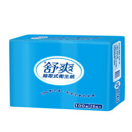 舒爽抽取式衛生紙100抽x84包