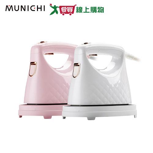 MUNICHI沐尼黑 2in1蒸氣電熨斗MSI-PQQ7-蜜桃粉/珍珠白【愛買】