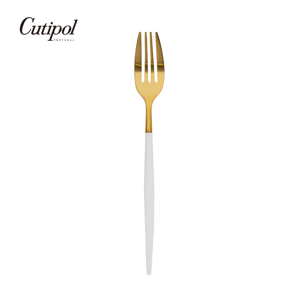 葡萄牙Cutipol MIO系列 -18.5cm點心叉 (白金)