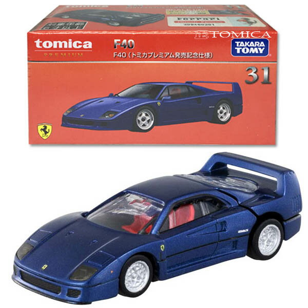 Fun心玩】TM14054 正版日本TOMICA 紅盒PRM31 法拉利F40 初回版多美小