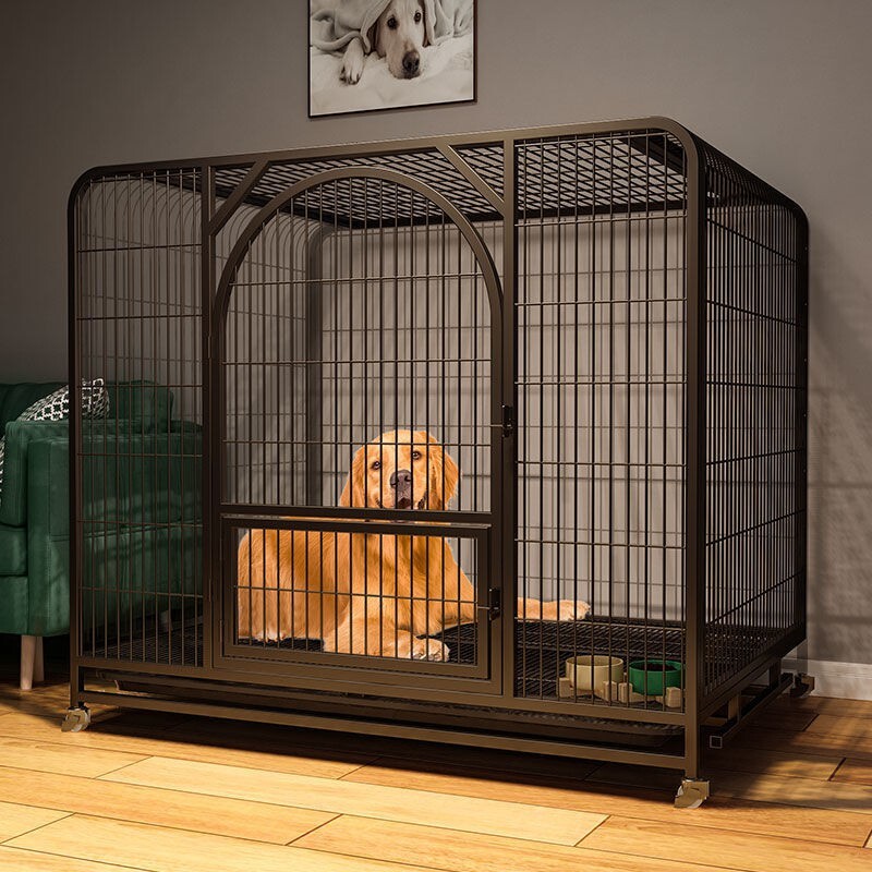 升級加粗方管 狗籠子大型犬中小型犬寵物金毛柯基超大號帶廁所分離室內狗狗圍欄
