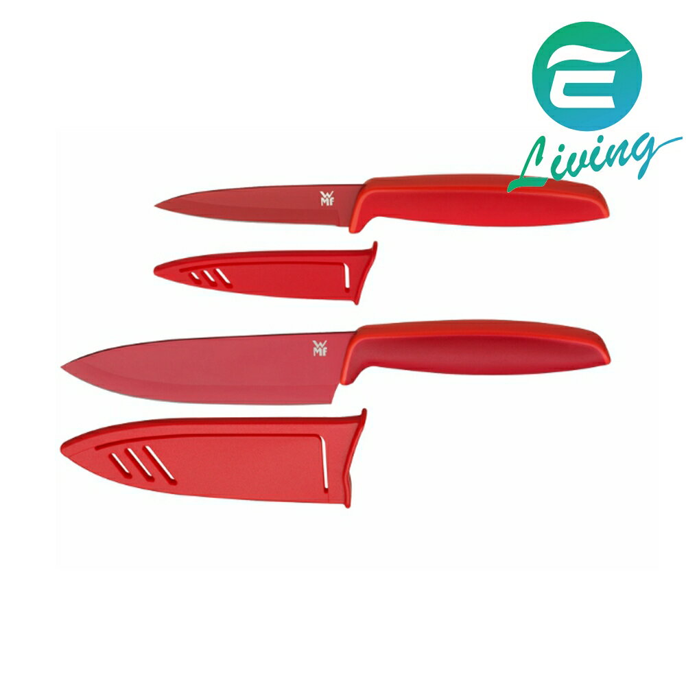WMF Knife set Touch 2tlg. Red 陶瓷刀具二件組(紅色) #1879085100【APP下單最高22%點數回饋】