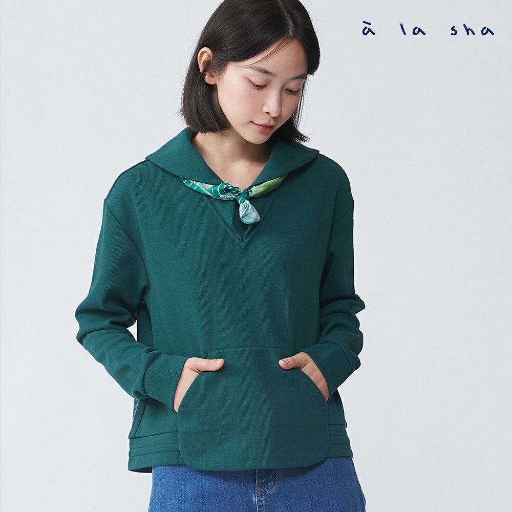 a la sha 條紋圈圈Q咪方巾