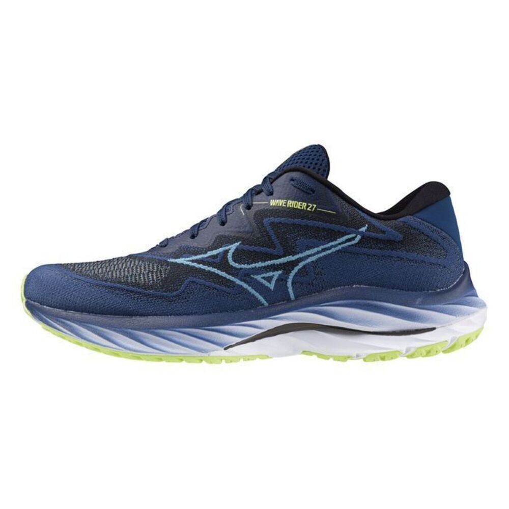 美津濃 MIZUNO WAVE RIDER 27 一般型 超寬楦 男款 慢跑鞋 J1GC237653