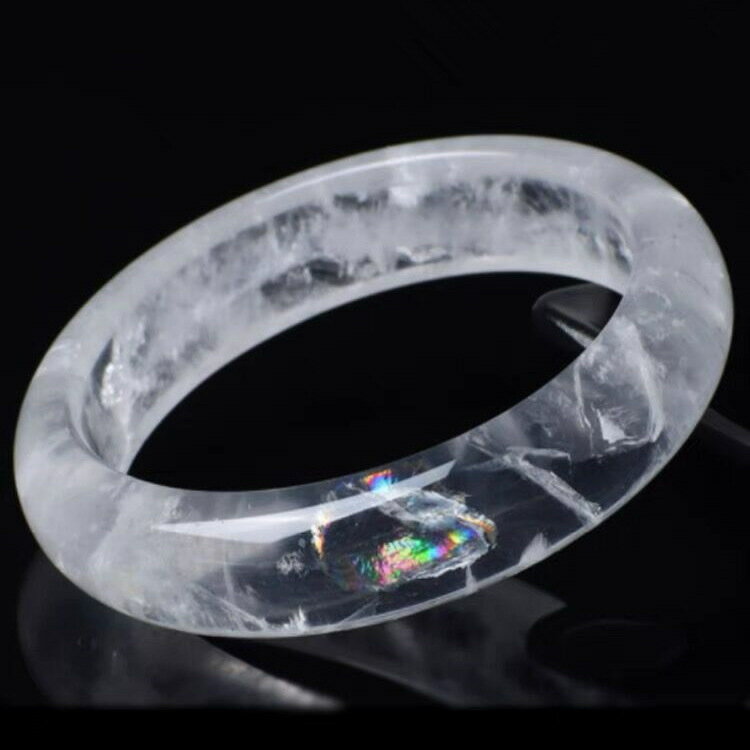 【現貨】【可出證書】天然白水晶手鐲 無礦坑 無黑點 無瑕疵 只做完美品質【北歐家居生活】