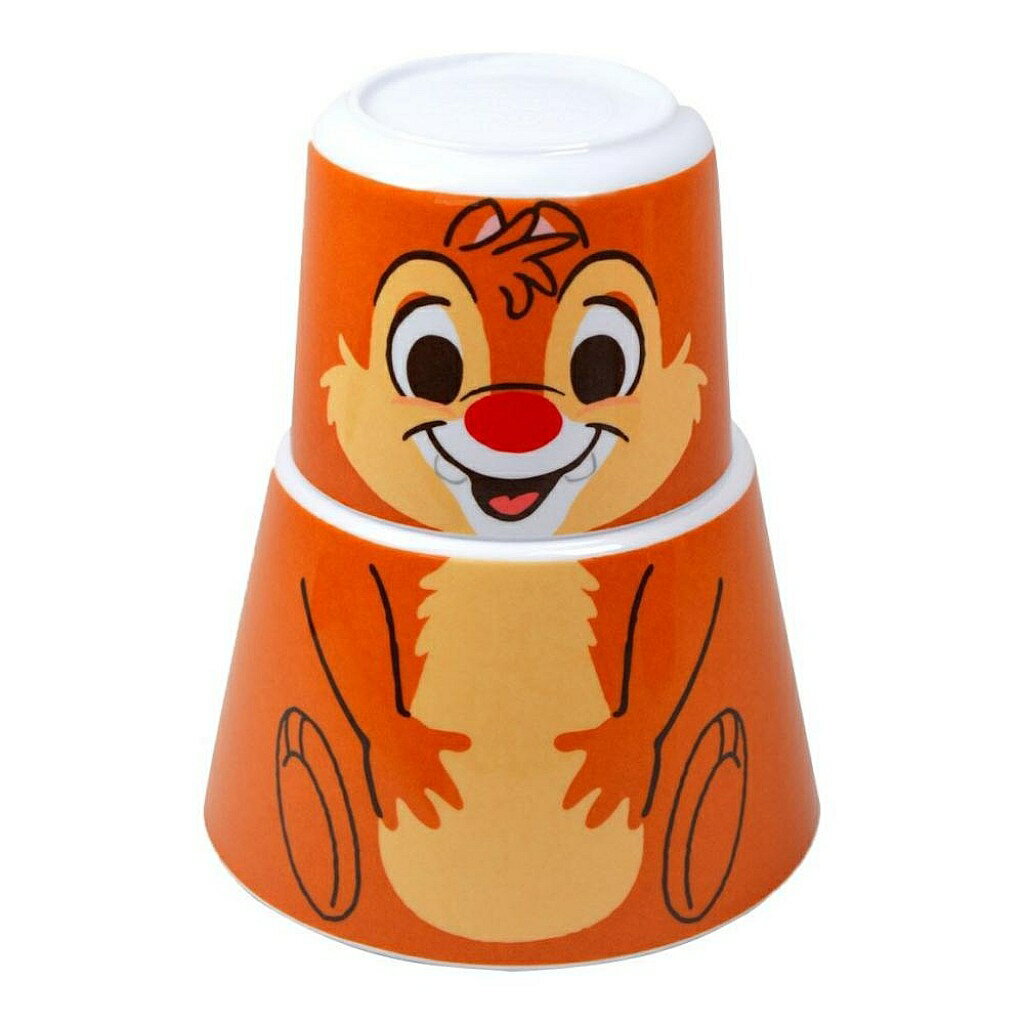 【震撼精品百貨】Chip N Dale 奇奇蒂蒂松鼠 迪士尼 DISNEY 蒂蒂 DALE 造型塑膠杯&碗#14399 震撼日式精品百貨
