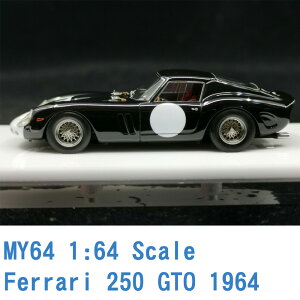 現貨 MY64 SCM 1/64 法拉利 Ferrari 250 GTO 1964 黑 MY6401O