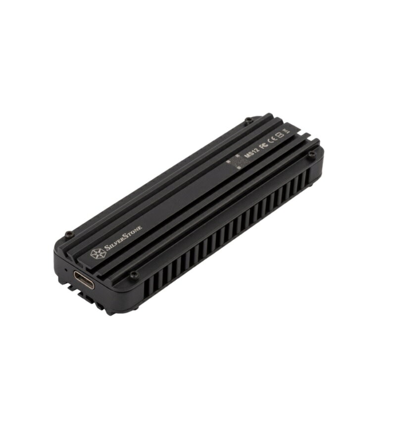 【享最高折300】SilverStone 銀欣 MS12 M.2 SSD 外接盒/SST-MS12