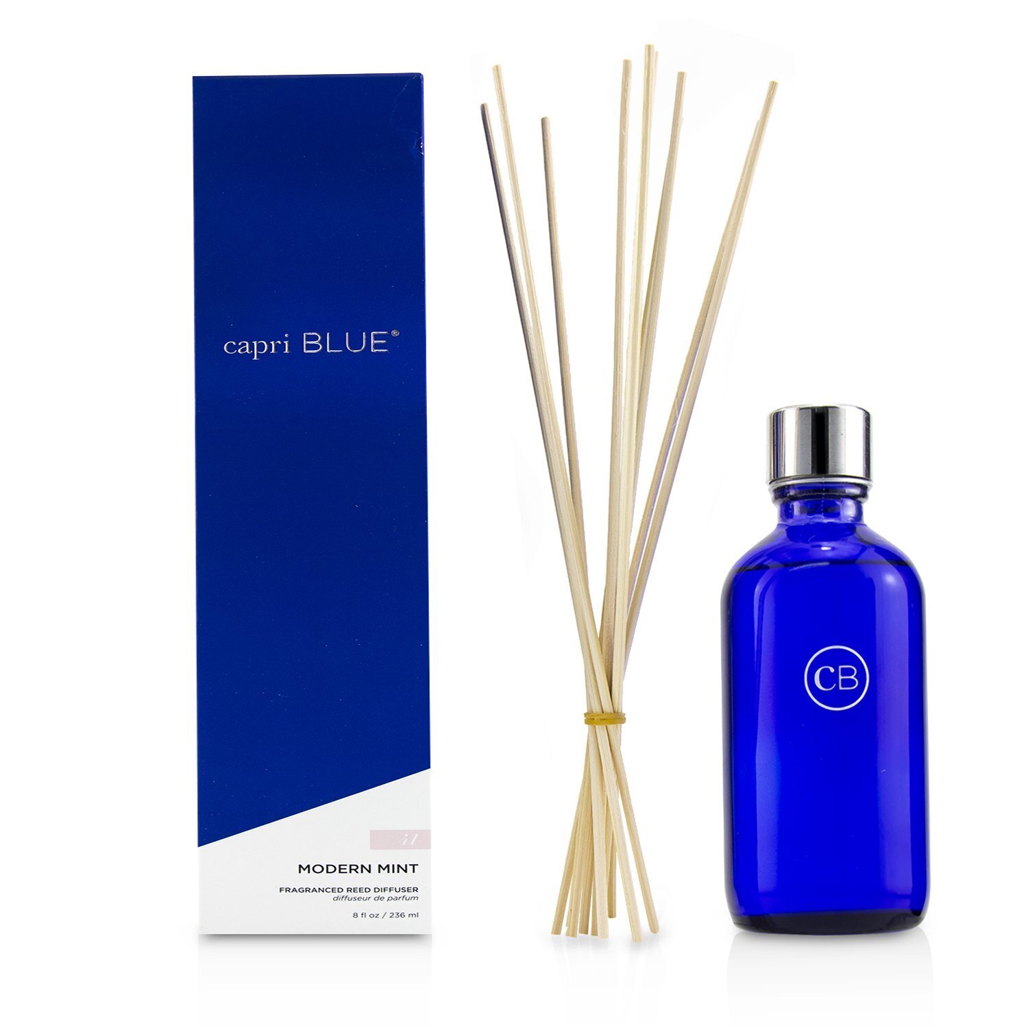 Capri Blue - 標誌室內擴香 - 現代薄荷 Signature Reed Diffuser - Modern Mint