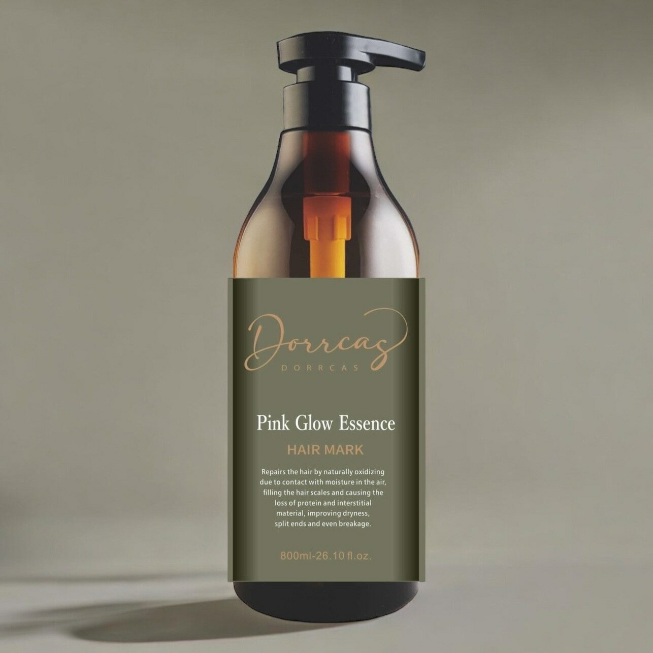 Dorrcas杜卡絲 粉紅漾光精粹髮膜 800ml