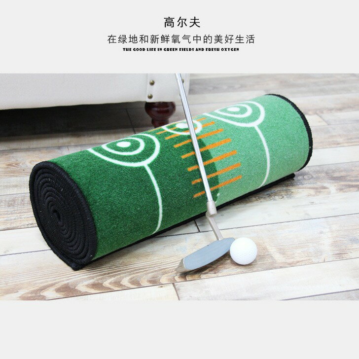 高爾夫推杆練習毯 熱銷款地毯室內練習器打擊墊Golf Mat