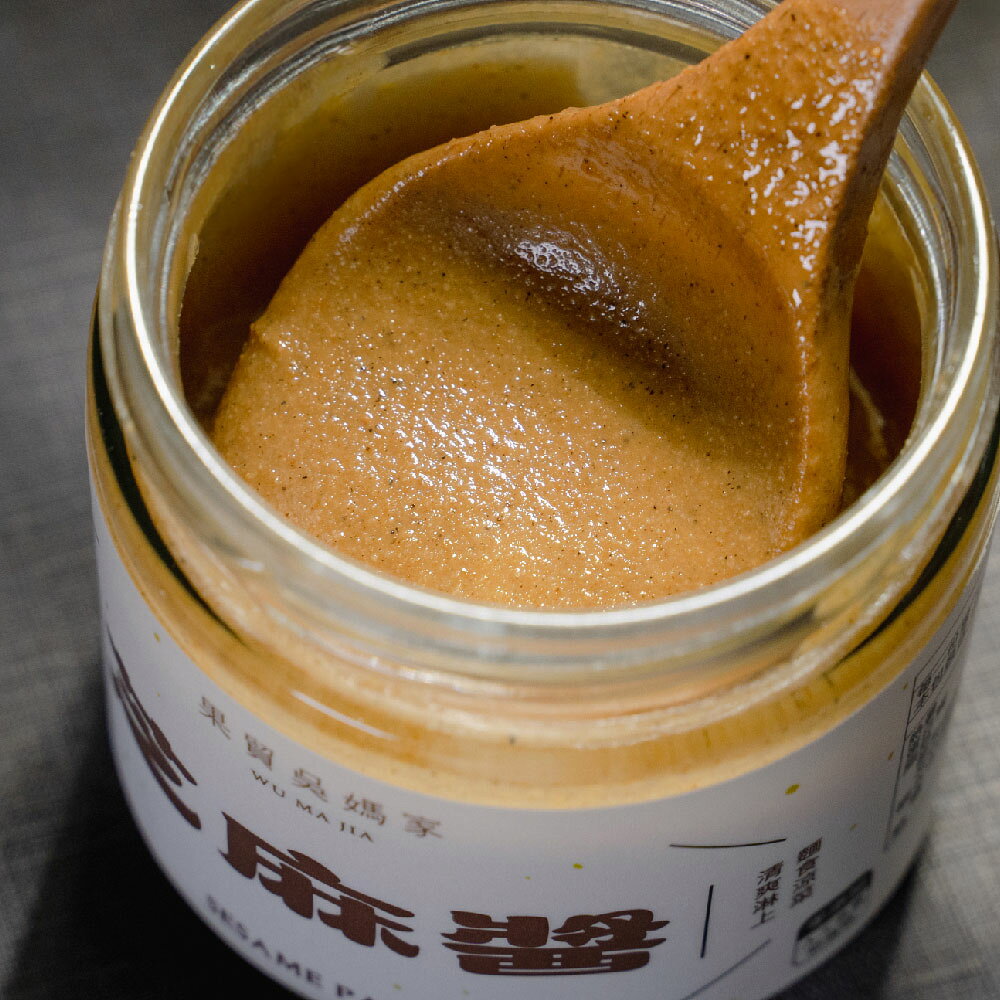 【果貿吳媽家】芝麻醬 180g/罐 6