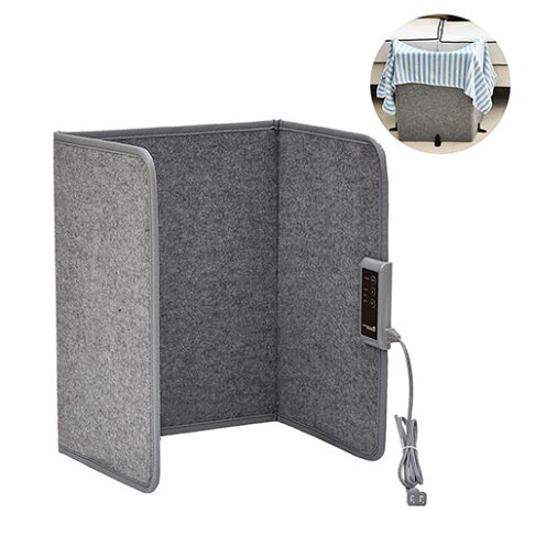 General Armor【日本代購】遠紅外線折疊平板加熱器 電暖器 無風加熱器-灰色 0