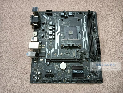 影馳 A320M-A AM4 MicroATX 二手主機板 如圖 擁有M2 BIOS更新完畢 支援R3 3100 330