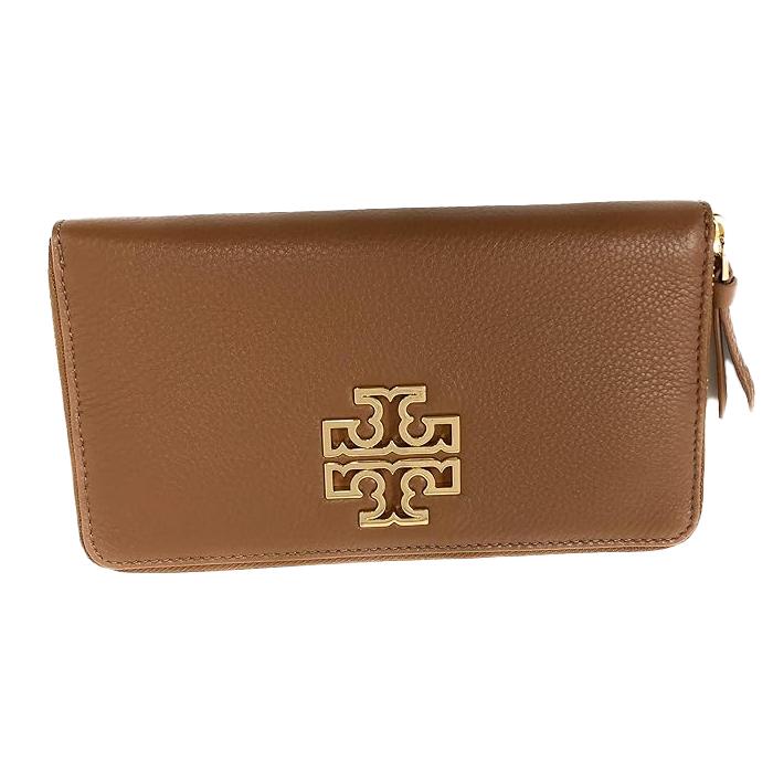 精選★TORY BURCH 時尚休閒經典款拉鍊包 荔枝紋頭層牛皮 女款短款手拿包錢夾錢包29910【今日限定折扣碼 Rakutenbeauty0924200r 滿2500折200】APP下單再享4%點數~