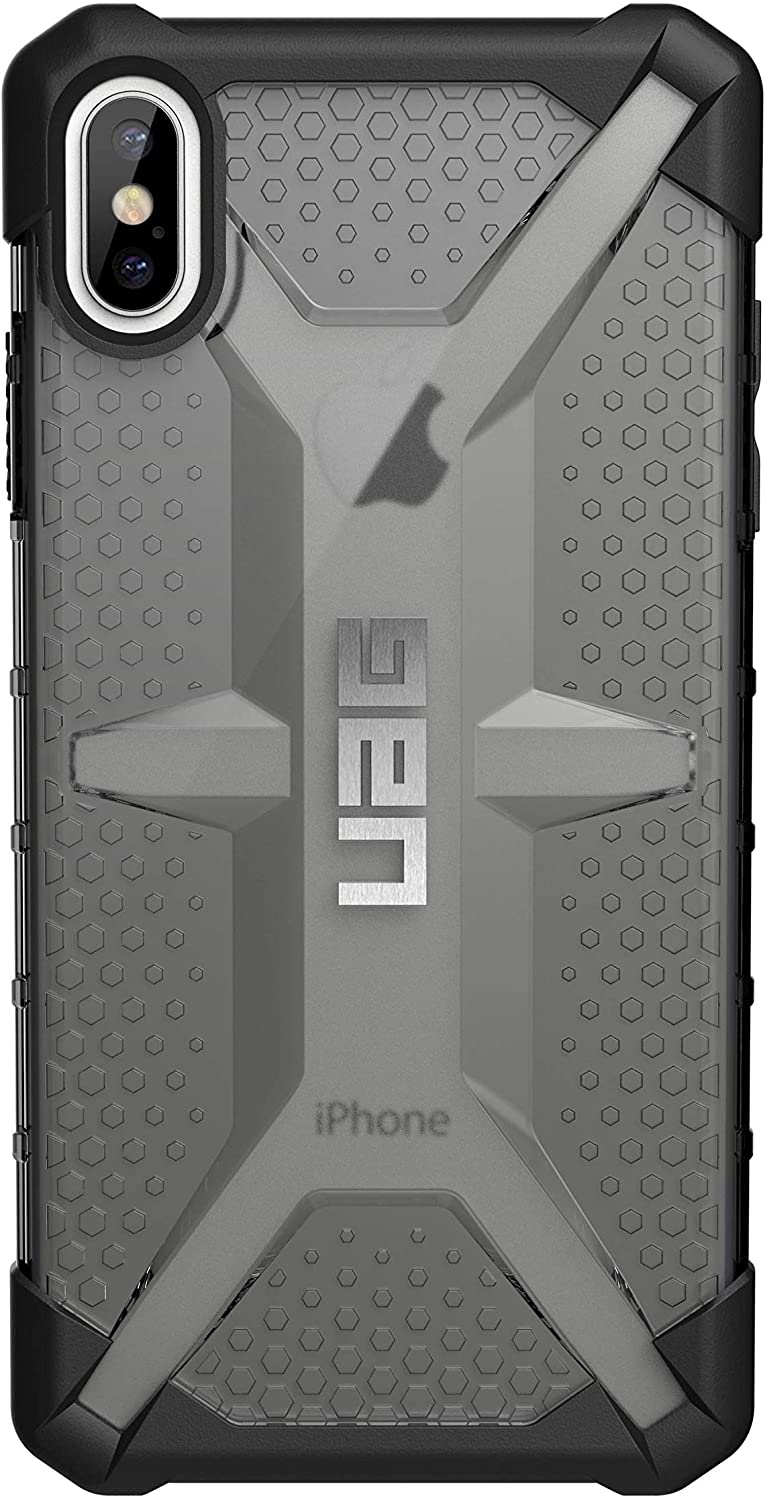 【美國代購-現貨】UAG iPhone Xs Max 6.5寸 輕薄羽毛堅固 軍用跌落測試防摔 手機殻 灰色