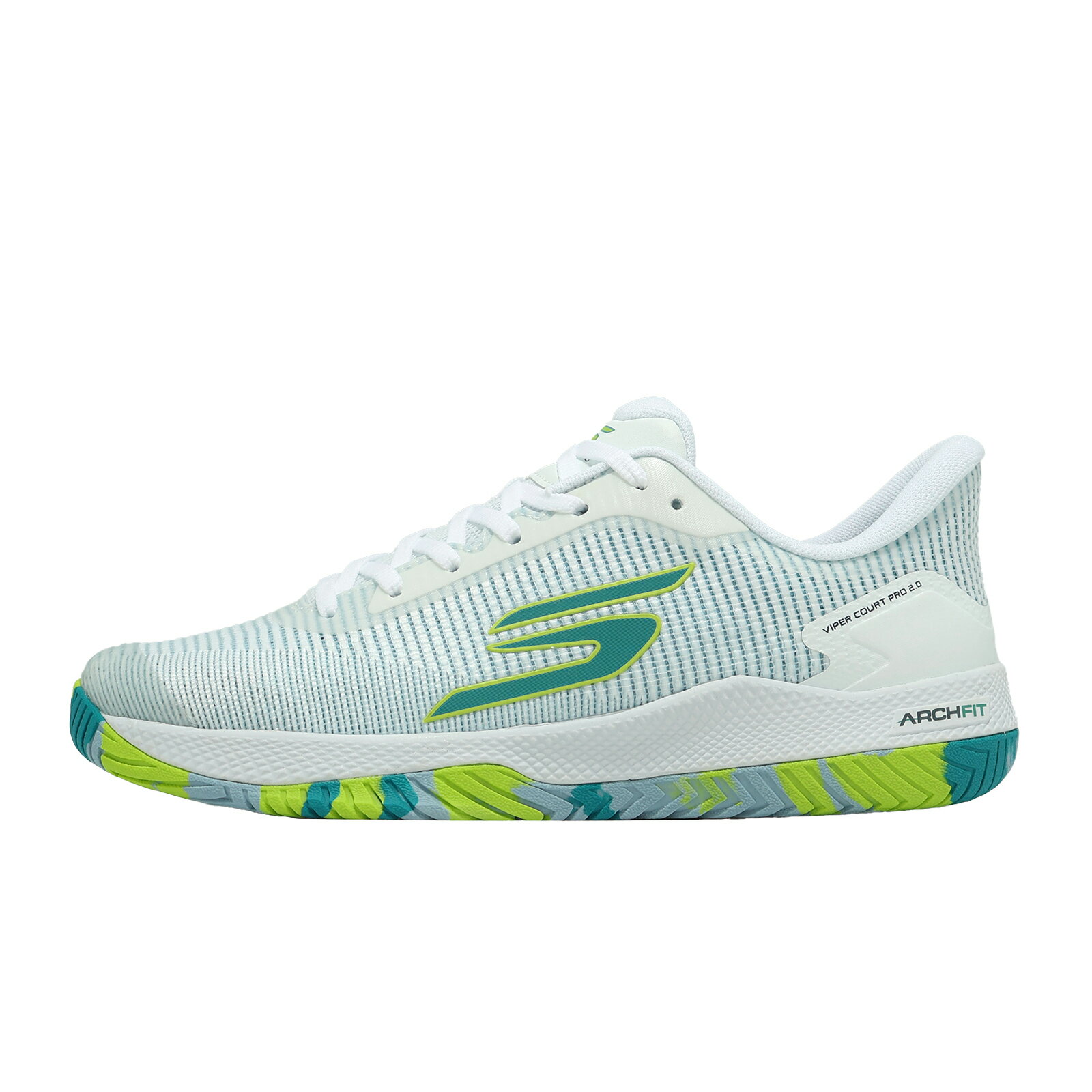 Skechers 網球鞋 匹克球鞋 Viper Court Pro 2.0 男鞋 白 避震 246109WTQ