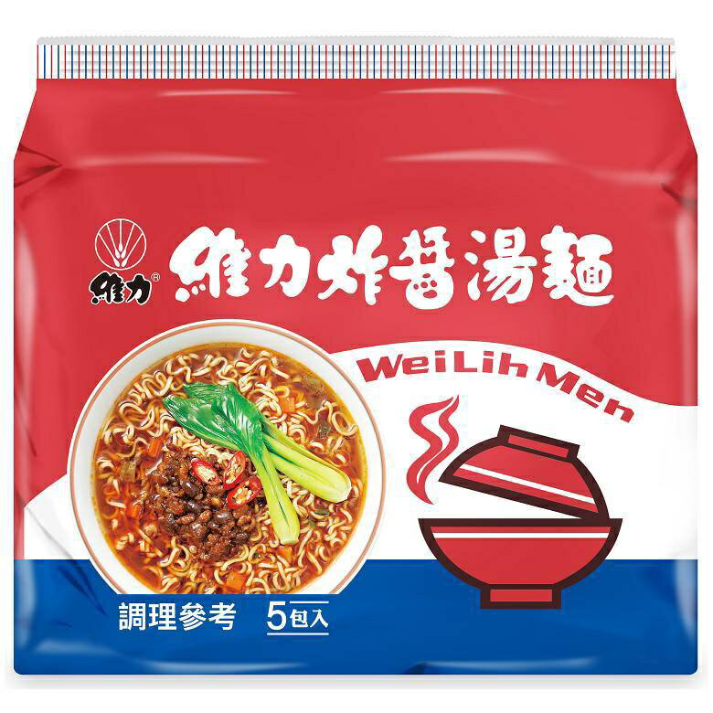 維力 炸醬湯麵(95g*5入) [大買家]