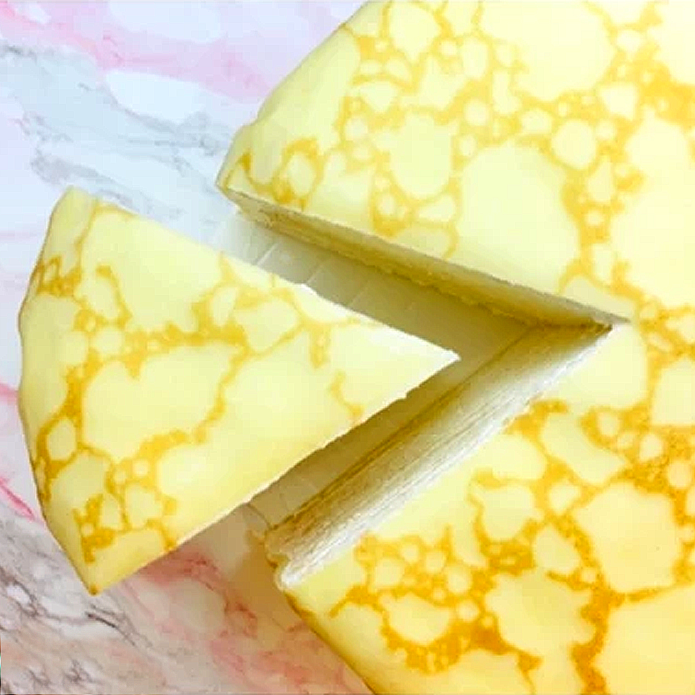 💛原味香草千層蛋糕6吋/新口味【龍泰(百佳)創意烘焙-樂天獨售】 3