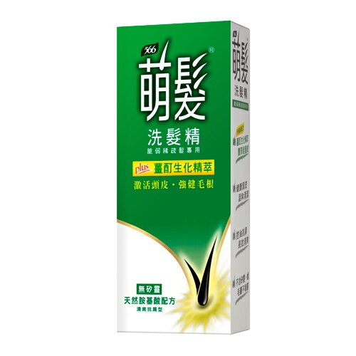 萌髮566洗髮精-清爽抗屑型400g【愛買】