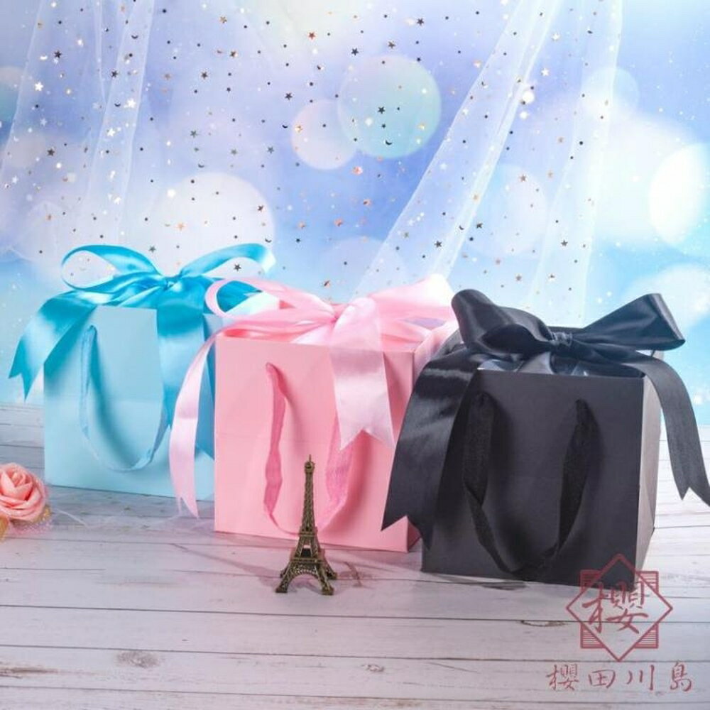 禮物盒口紅禮品盒子精美簡約生日禮物香水包裝禮盒【櫻田川島】