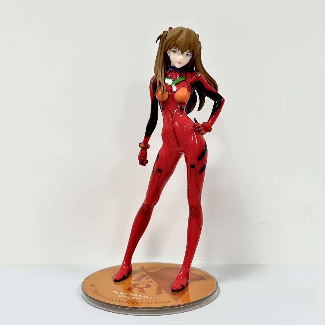 EVA 明日香 站姿 動漫手辦 公仔 模型 擺件
