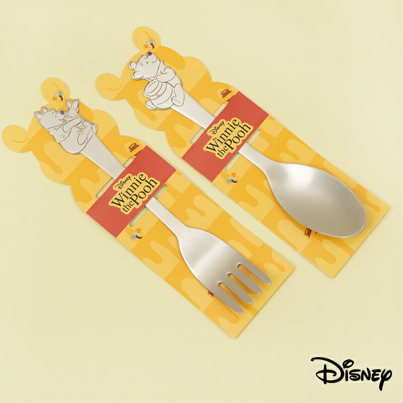 不銹鋼湯匙&叉子-迪士尼 DISNEY 正版授權