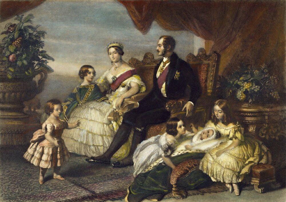 Posterazzi: Queen Victoria & Family Nqueen Victoria (1819-1901) And Her ...