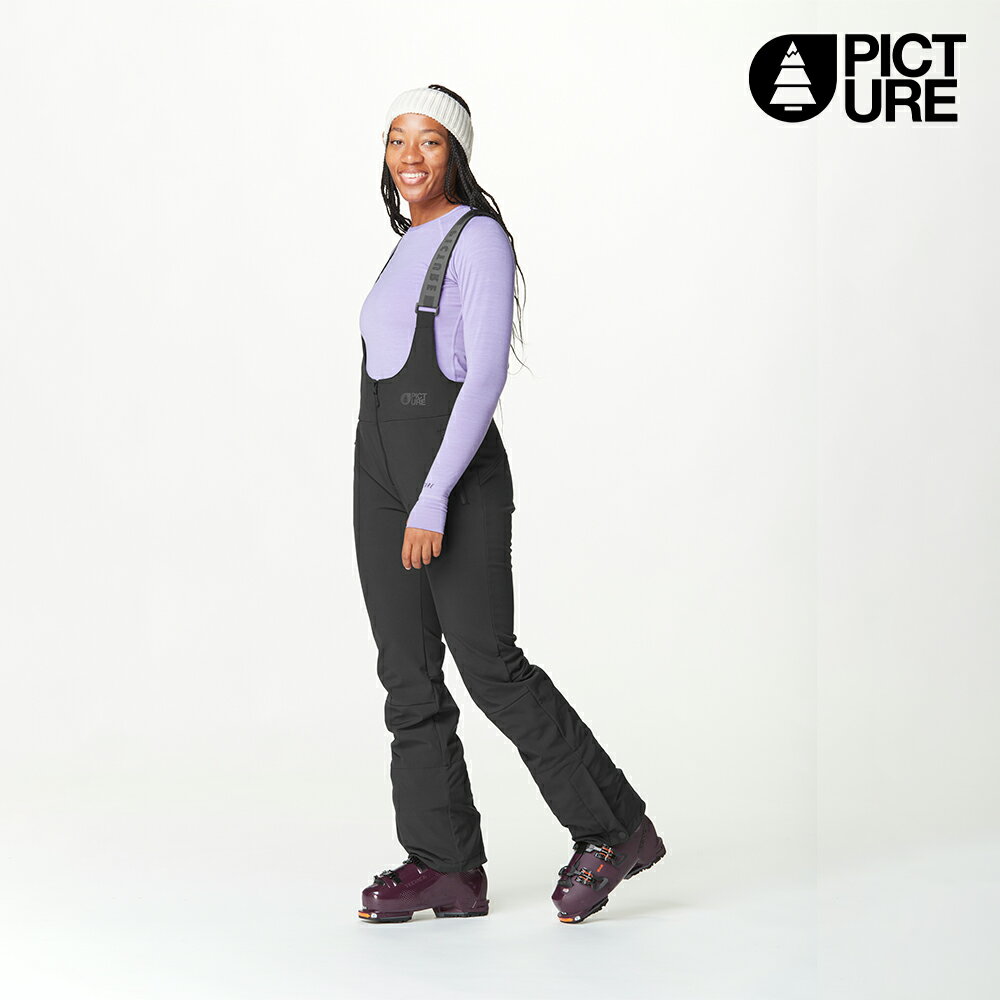Picture Eyeri Bib Pants 女 防水透濕吊帶雪褲【黑】WPT0121 3