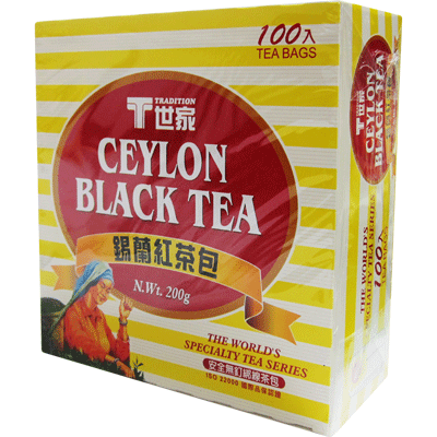 【史代新文具】T世家 錫蘭紅茶包 (1盒100包)
