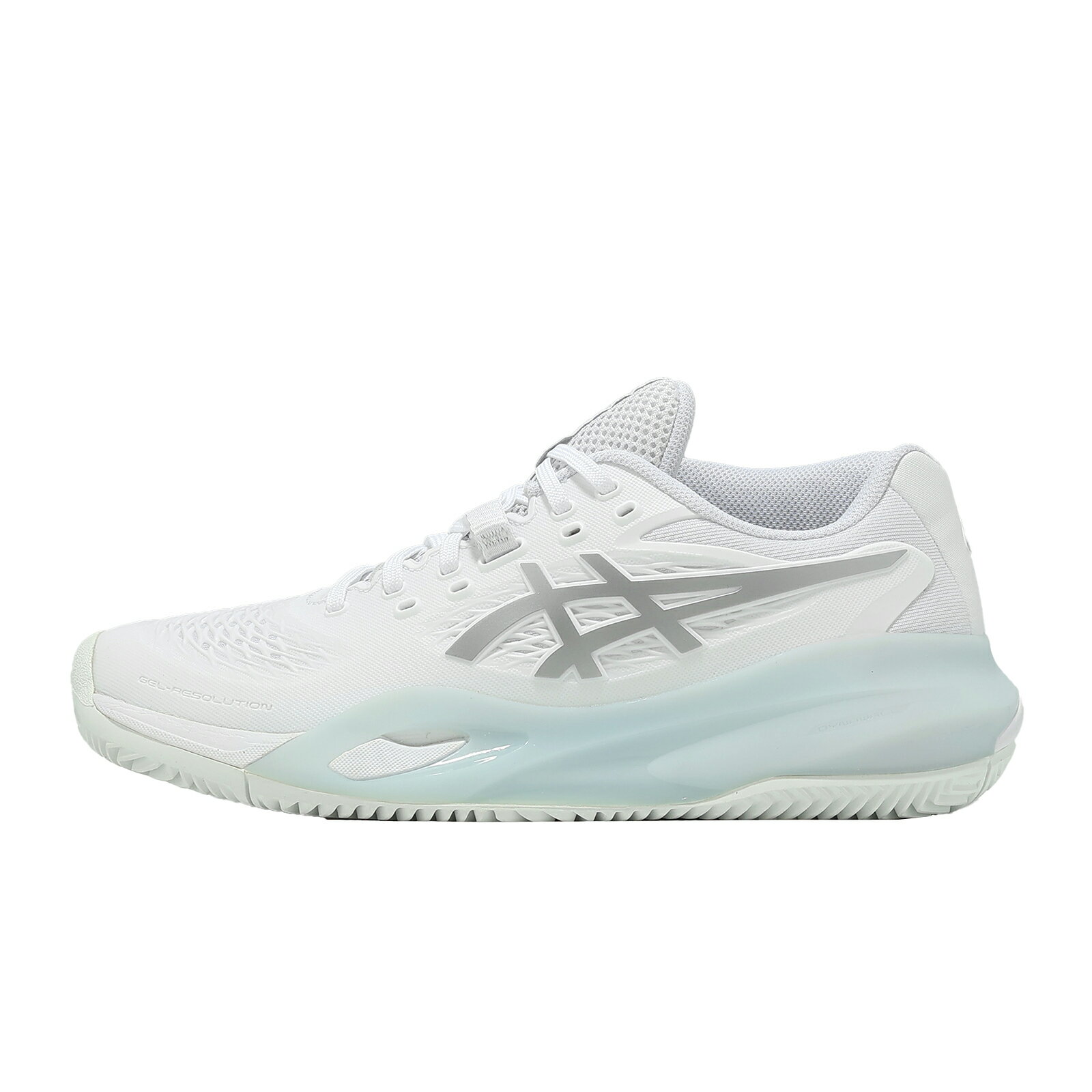 Asics 亞瑟士 網球鞋 匹克球鞋 GEL-Resolution X Clay 女鞋 白 紅土 1042A277100
