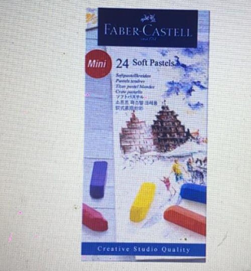 [COSCO代購4] W117307 Faber-Castell 輝柏創意工坊軟性粉彩條24色