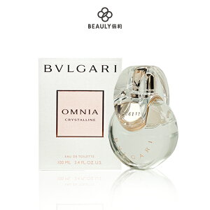 【新包裝】BVLGARI 寶格麗 OMNIA Crystalline 晶澈 白水晶女性淡香水 50ml/100ml《BEAULY倍莉》