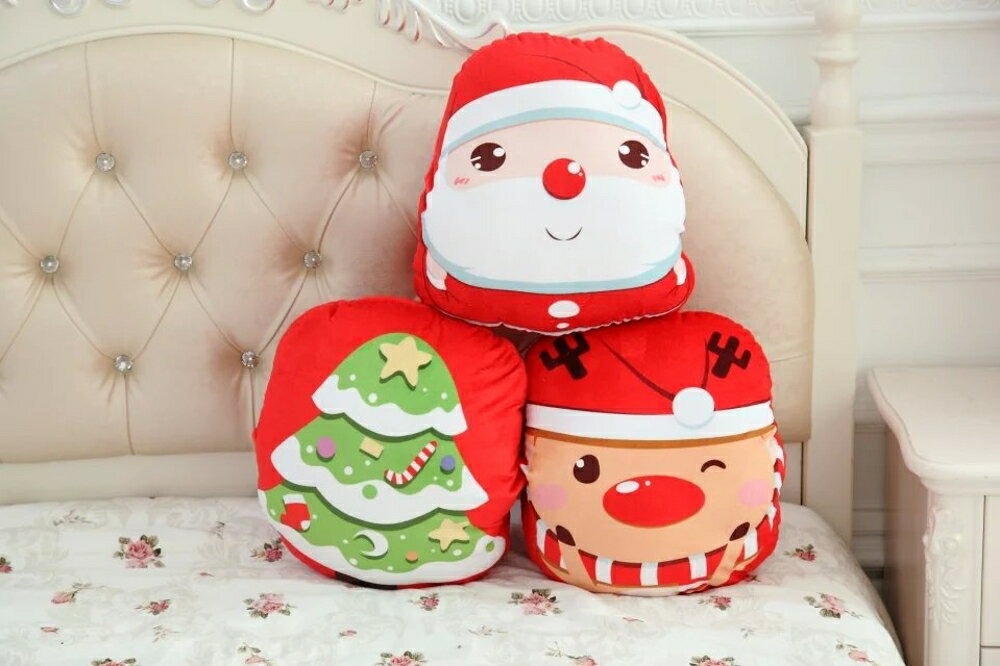 ✤宜家✤可愛創意 聖誕節禮物 可暖手抱枕 生日禮物