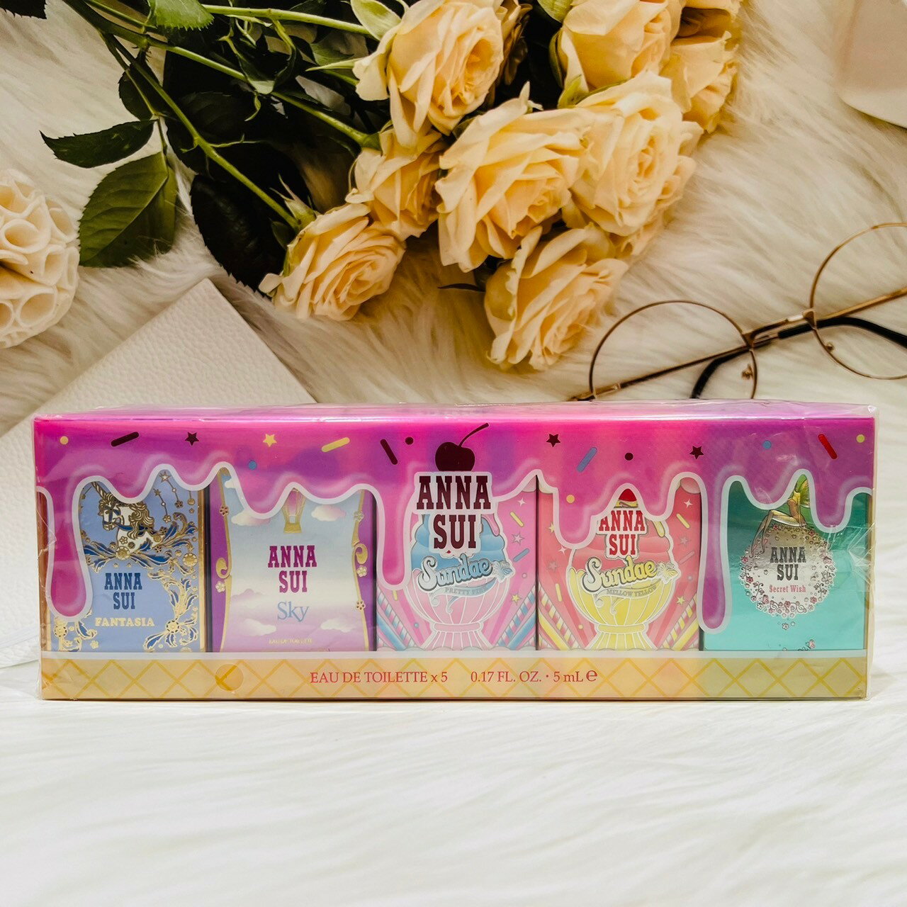 安娜蘇 ANNA SUI 童話聖代許願小香組 5mlx5入