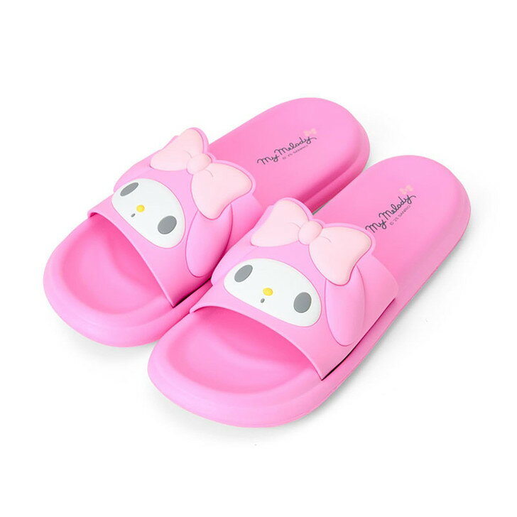 【震撼精品百貨】My Melody_美樂蒂~日本SANRIO三麗鷗 美樂蒂厚底室內拖鞋25cm-大臉款*31837