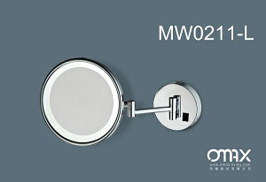 彰化水五金∥圓形單面掛壁LED化妝鏡 MW0211-L/田蕾