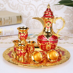 Benesifit 歐式俄羅斯復古創意酒具套裝家用婚禮金屬酒壺飾品擺件