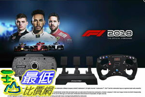 [7美國直購] Fanatec Formula 2018 PC Adrenaline Bundle Model: B-EWBCAREPLCF118P