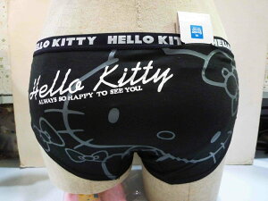 【震撼精品百貨】Hello Kitty 凱蒂貓 KITTY內衣褲-內褲-黑緞帶 震撼日式精品百貨