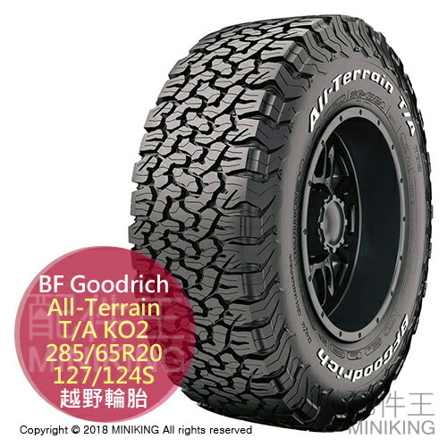 日本代購 海運 BF Goodrich 越野輪胎 All-Terrain T/A KO2 285/65R20