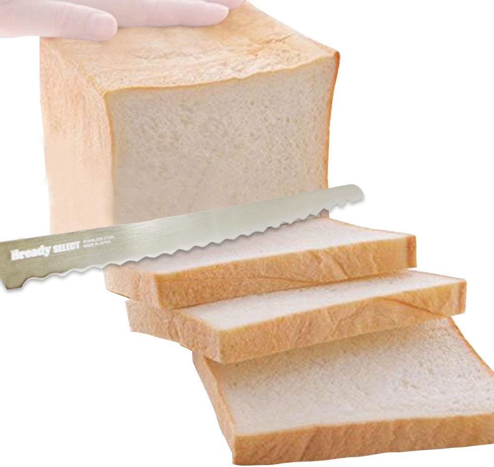 asdfkitty*日本製 貝印 bready select 粉柄長麵包刀 吐司刀 好切不凹塌.吐司 法國麵包都可切 4