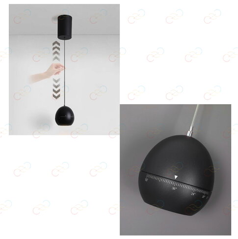 KAOS LED 拉伸縮調焦吊燈 12W 拉伸縮調整長度2米 可調焦距 餐吊燈 藝術燈 高氏 (A Light) 3