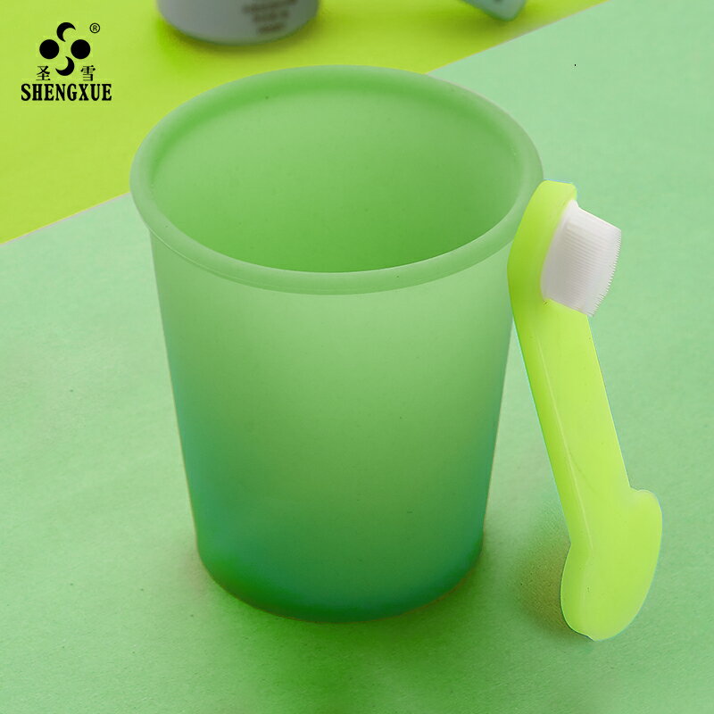 軟包矽膠牙刷杯牙膏防吞防摔放自殘漱口杯 醫院監獄安全洗漱用品