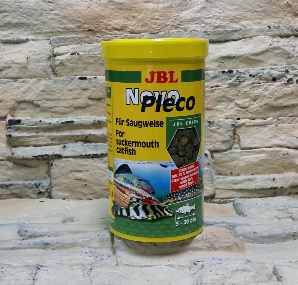 【西高地水族坊】 德國JBL PLECO 新異形抗菌蔬菜營養片1L-550g