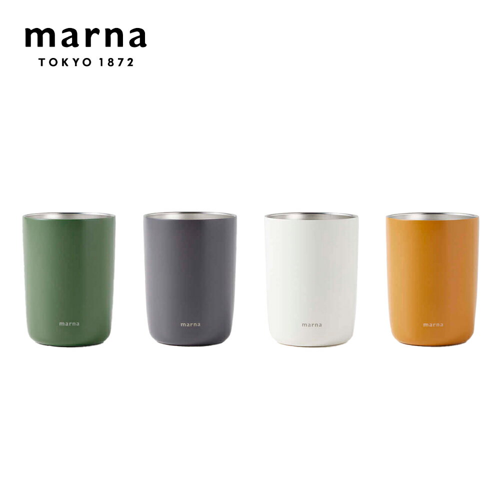 【MARNA】易開罐保溫杯/隨行杯/咖啡杯/露營杯-350ml(顏色任選)