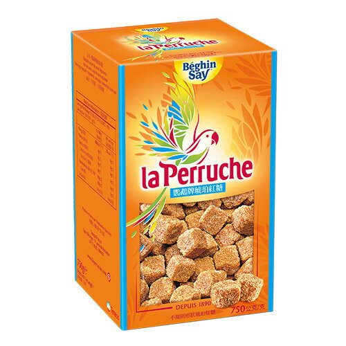 法國La Perruche鸚鵡牌頂級琥珀紅糖750g/量販盒 ★全店超取滿599免運